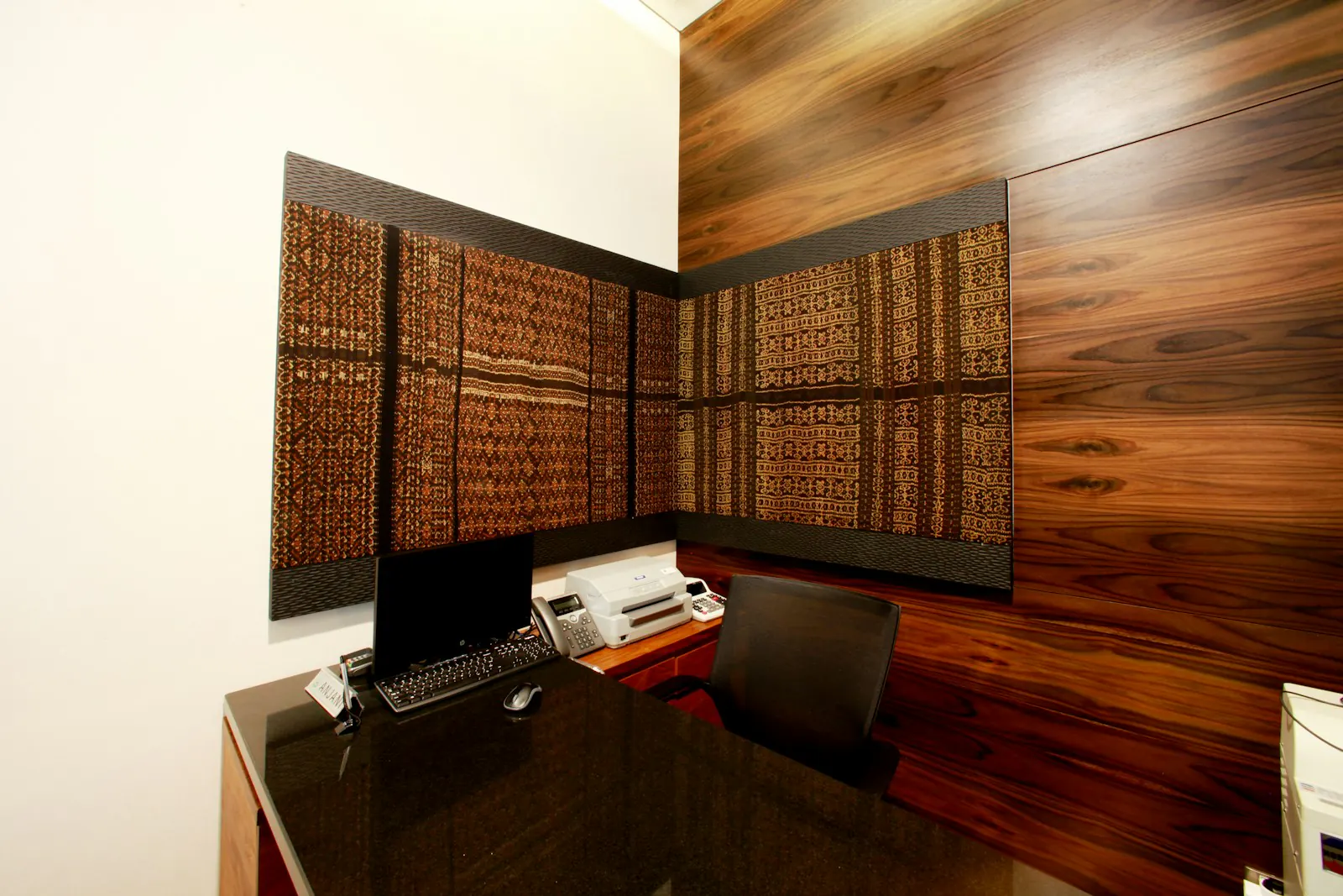 Studio workspace — the place we keep in contact with clients and with the people we build with